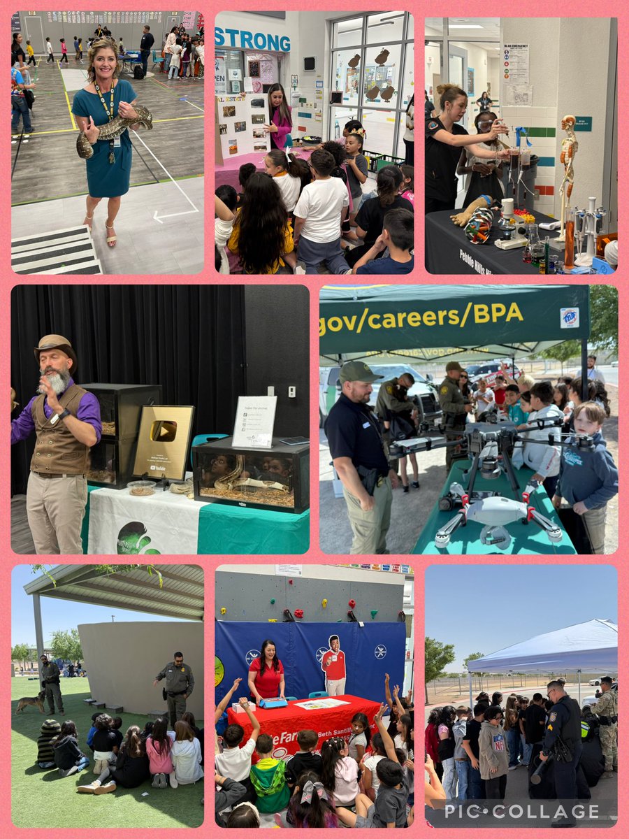 CTrails_ES's tweet photo. Another amazing career day at CTE.  Shout out to our counselors, Mrs. Issa and Mrs. Campos for bringing the best of the best for our scholars. It was a great day of learning. #Allin #CTEBrighterTogether💎 #WeLeadTX https://t.co/1IT1JRlfwu