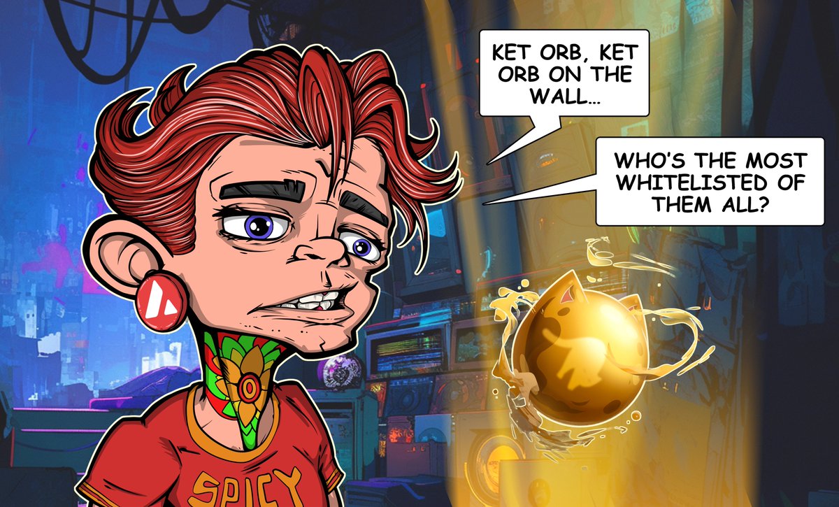 ATTENTION <a href="/ketfromwyoming/">Ket</a> ORB holders 😻

All Ket Orb holders are officially whitelisted for the Spicy Renegades mint.

Good luck to all 🔥🌶️