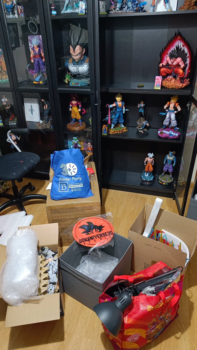 Consecuencias de llevar 4 días fuera de casa en la 3d Printer party