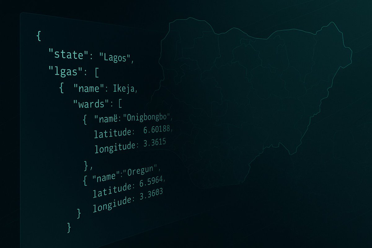 temikeezy's tweet image. I just dropped a free, developer-ready API with all Nigerian States, LGAs &amp;amp; Wards — including lat/long coordinates.

Perfect for civic tech, forms, maps &amp;amp; dashboards.

medium.com/@temikolawole/…