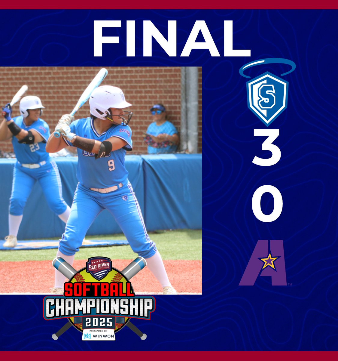 RRAC Sports (@rracsports) on Twitter photo With a 3-0 victory, No. 1 @ollusaints wins the 2025 RRAC softball tournament title game over <a href="/lsuagenerals/">LSUA Generals</a>. OLLU earns an automatic berth in the NAIA tournament, and LSUA should join as one of the top 10 teams in the country. With a 3-0 victory, No. 1 @ollusaints wins the 2025 RRAC softball tournament title game over <a href="/lsuagenerals/">LSUA Generals</a>. OLLU earns an automatic berth in the NAIA tournament, and LSUA should join as one of the top 10 teams in the country.