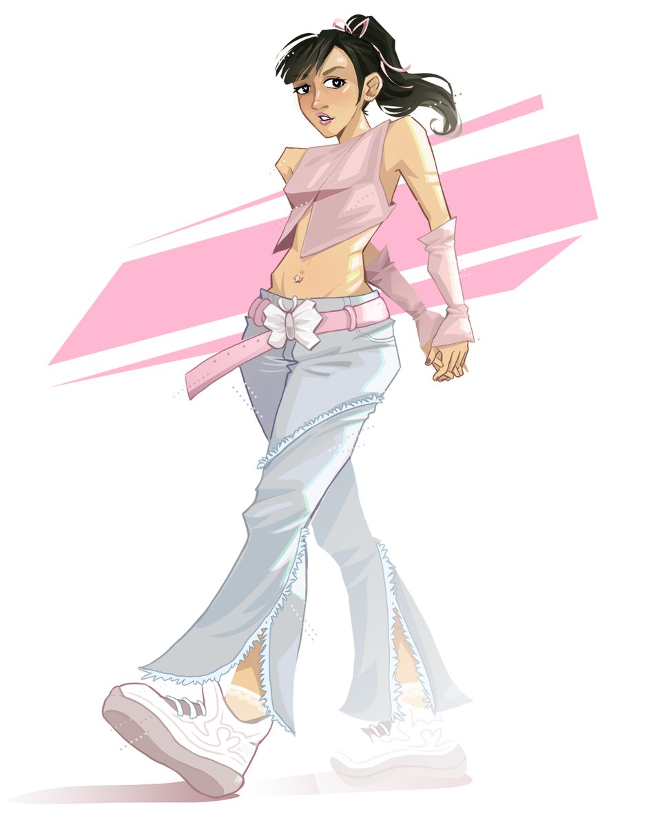 y2k haruka ft. a new painting style i tried out :p #rgg