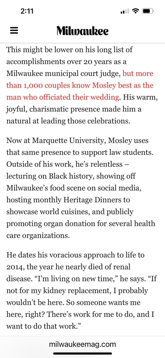 Charles Franklin (@pollsandvotes) on Twitter photo My <a href="/MULawLubar/">Marquette Law School Lubar Center</a> colleague Derek Mosley is part of Milwaukee Magazine’s Most Influential Movers and Shakers list. As Director of the Lubar Center Derek brings fascinating programs to MULaw and the community. Bravo!
milwaukeemag.com/milwaukee-peop… My <a href="/MULawLubar/">Marquette Law School Lubar Center</a> colleague Derek Mosley is part of Milwaukee Magazine’s Most Influential Movers and Shakers list. As Director of the Lubar Center Derek brings fascinating programs to MULaw and the community. Bravo!
milwaukeemag.com/milwaukee-peop…