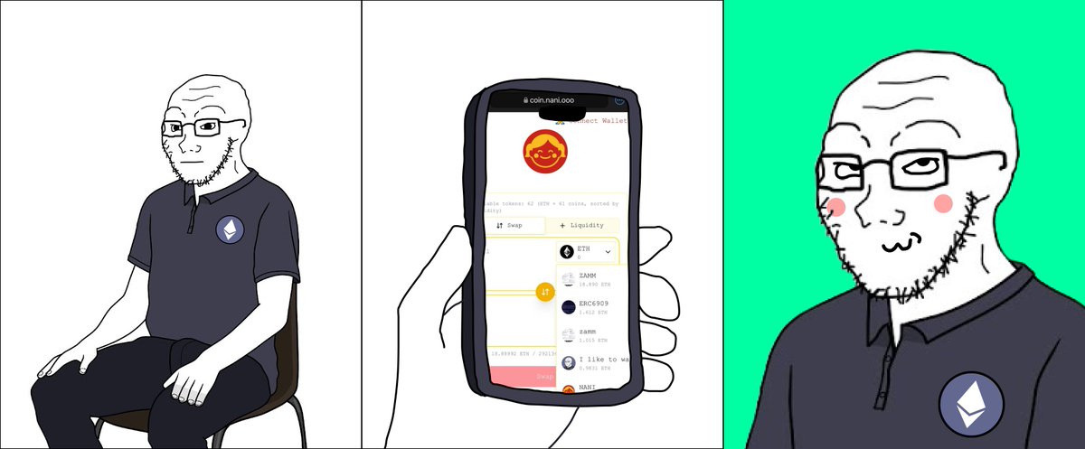 We are third now! Keep watching, maybe ETH will rise soon while we hold.

coin.nani.ooo <a href="/z0r0zzz/">ross.wei</a>
