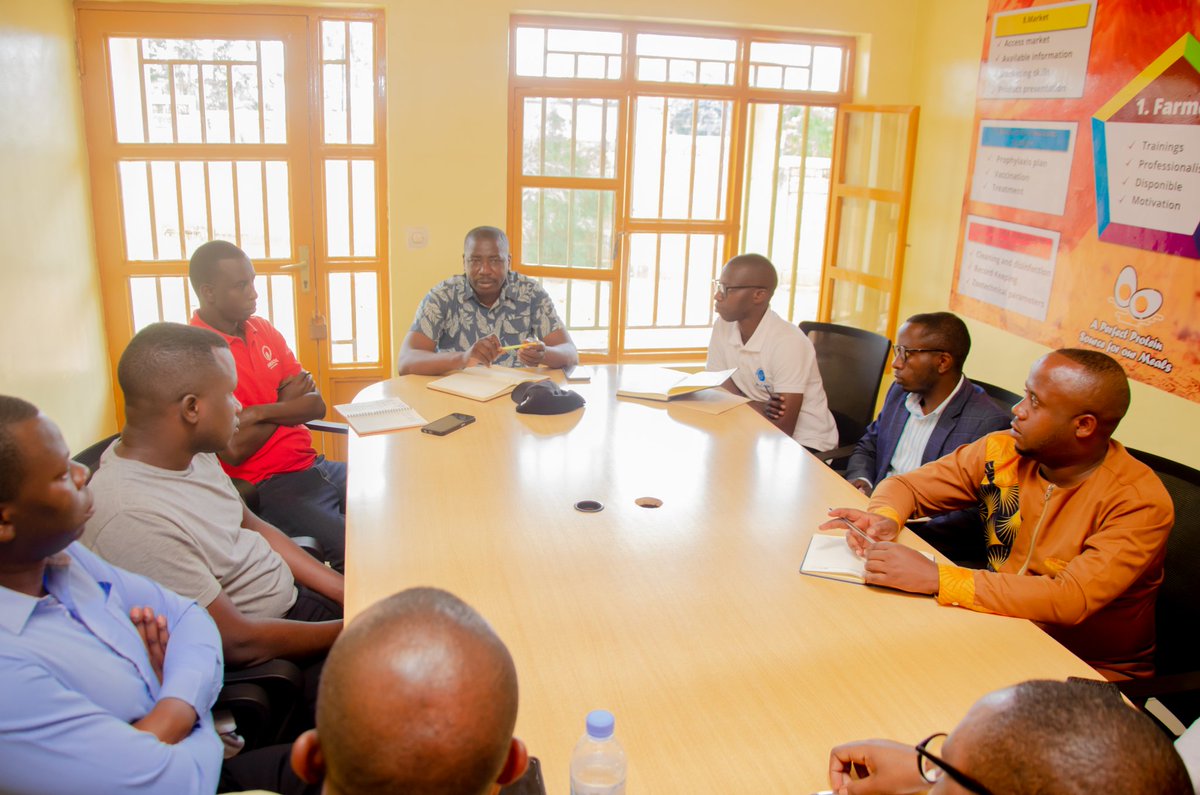 <a href="/UR_CAVM/">UR-CAVM</a> As organized by #PROTeinAfrica project, a team from MINAGRI, RAB, UR, RP, ZAMURA Feeds Ltd and TTC MURURU, visiting ABUSOL Ltd to exchange ideas on the promotion of BSF farming in Rwanda. The visiting team toured the BSF farming. <a href="/ACIARAfrica/">ACIAR in Eastern and Southern Africa</a> <a href="/icipe/">icipe</a>
