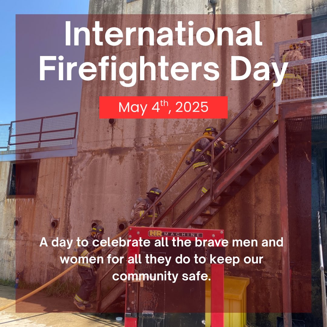 May 4th - International Firefighters Day! 🚒

Thank you to all our Ramara Firefighters! Your dedication to our community does not go unnoticed. Thank you for all you do to keep our community safe!