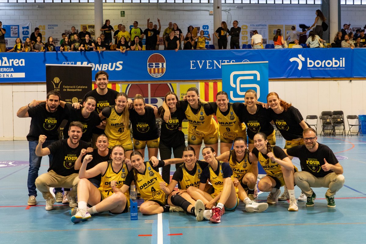 #SuperCopaBQ🏀 / Triomf del <a href="/draftgramenet/">Draft Gramenet</a> en el partit decisiu de la F4 d'Ascens celebrada a #Igualada, després de vèncer l'<a href="/ABPremia/">AB Premià</a> per 55-49.

🎟️ L'equip colomenc obté el darrer bitllet per a la Fase d'Ascens a #LF2. Enhorabona!

🙅‍♀️ #DemanaCANVI

📊 msstats.optimalwayconsulting.com/v1/fcbq/get-cu…