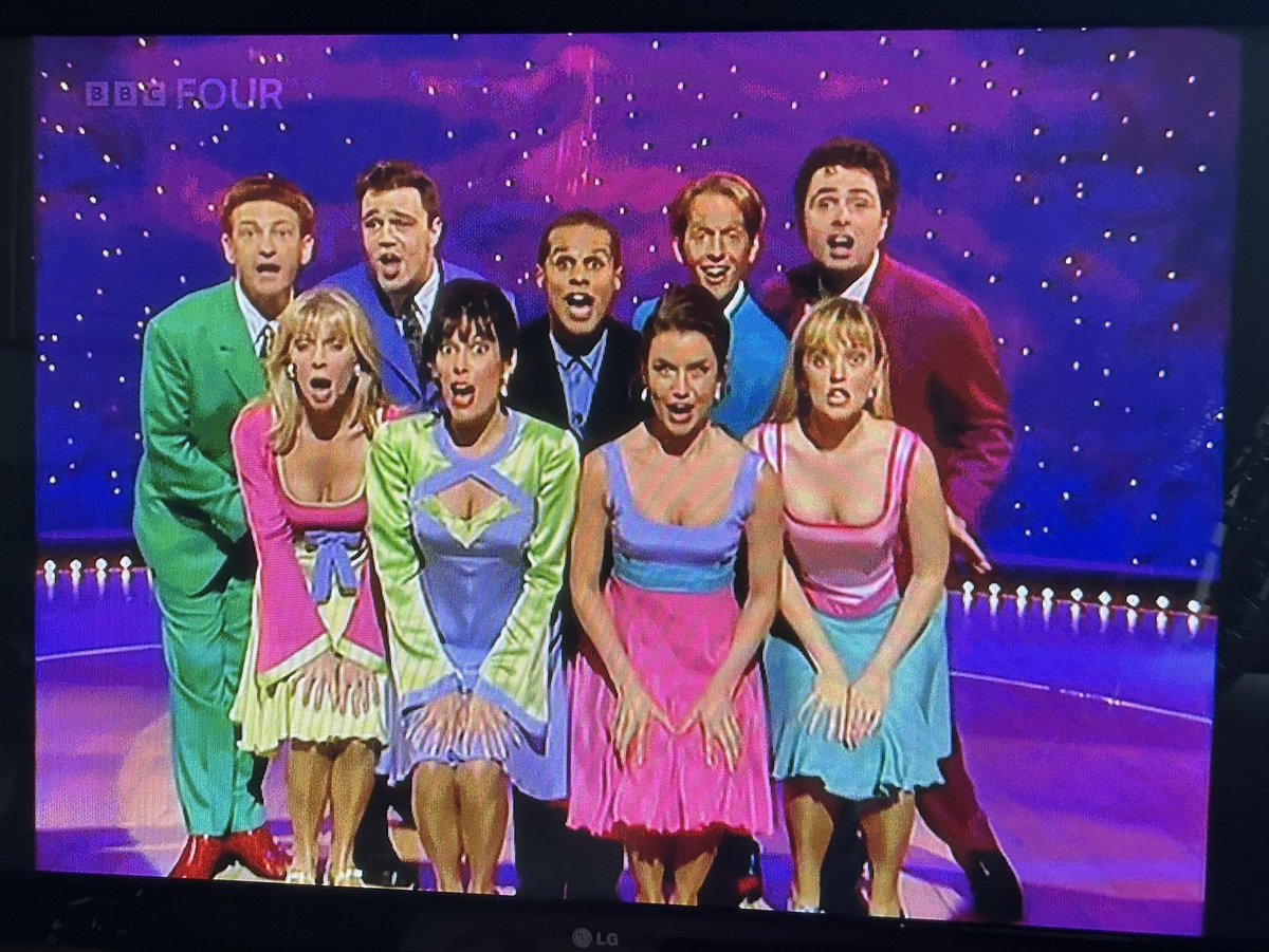 PETRINAJOHNSON's tweet photo. On BBC4 right now 
Re-runs of Showstoppers!
oh my goodness so many memories for me, from the late 90s. #bbctv #showstopoers #garywilmot #westend https://t.co/5jUNWDRijv
