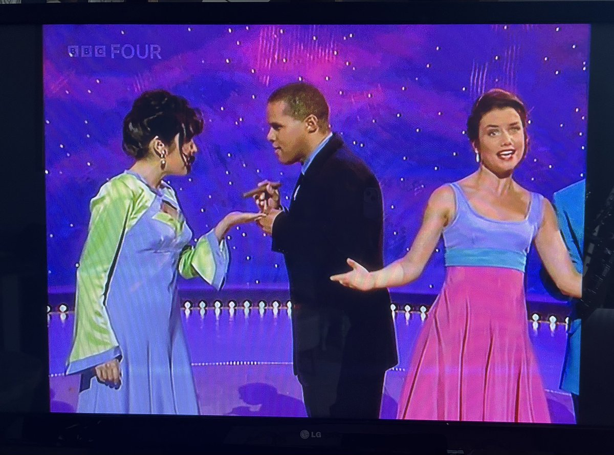 PETRINAJOHNSON's tweet photo. On BBC4 right now 
Re-runs of Showstoppers!
oh my goodness so many memories for me, from the late 90s. #bbctv #showstopoers #garywilmot #westend https://t.co/5jUNWDRijv