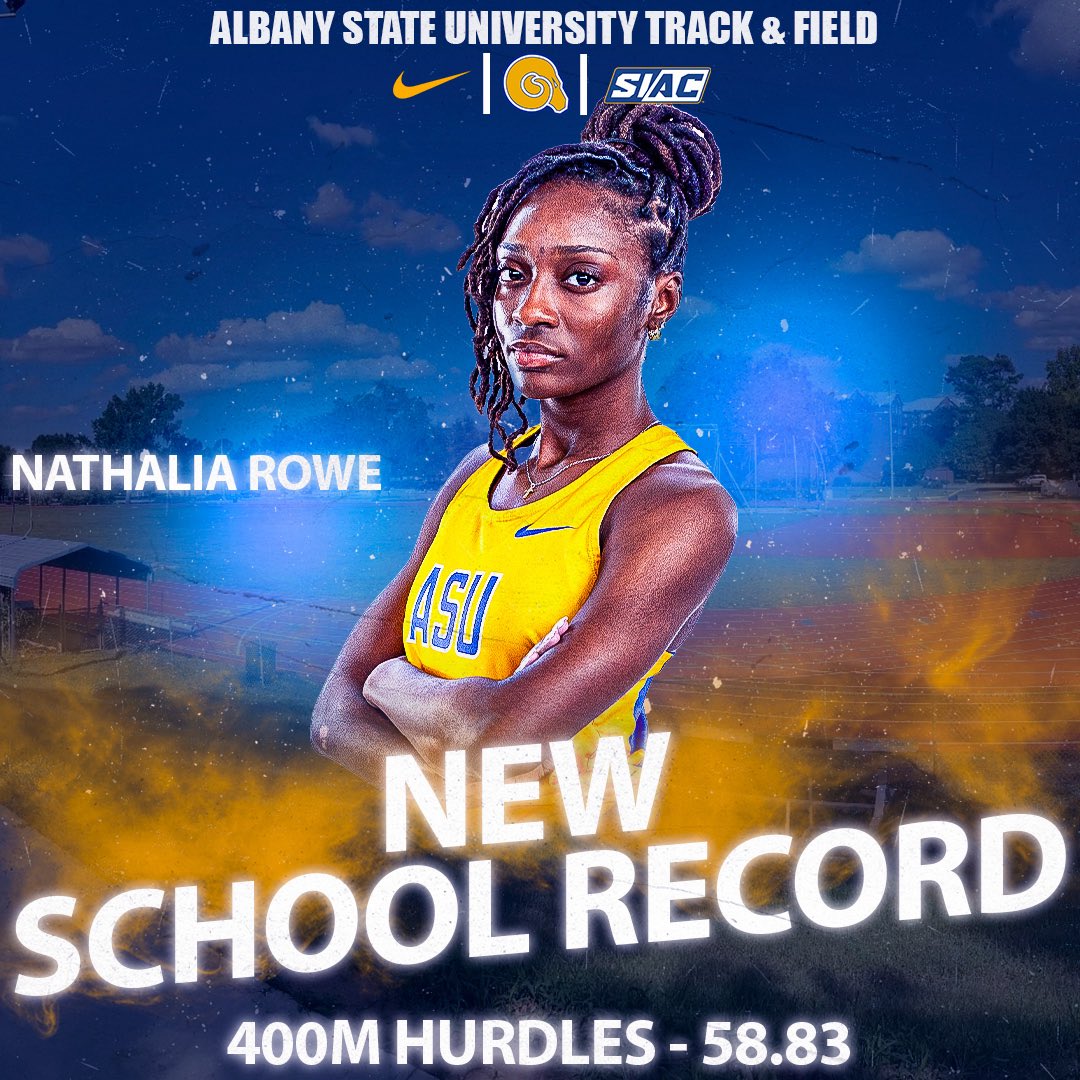 ASUTFXC's tweet photo. Records are meant to be broken and this season was filled with several record breaking performances! Congratulations to our new school record holders on their outstanding achievements this season!
#RoadToColorado #ASU | #Ramily | #ASUTF | πππ
#HBCUtrackandfield https://t.co/yhGxye1i4P