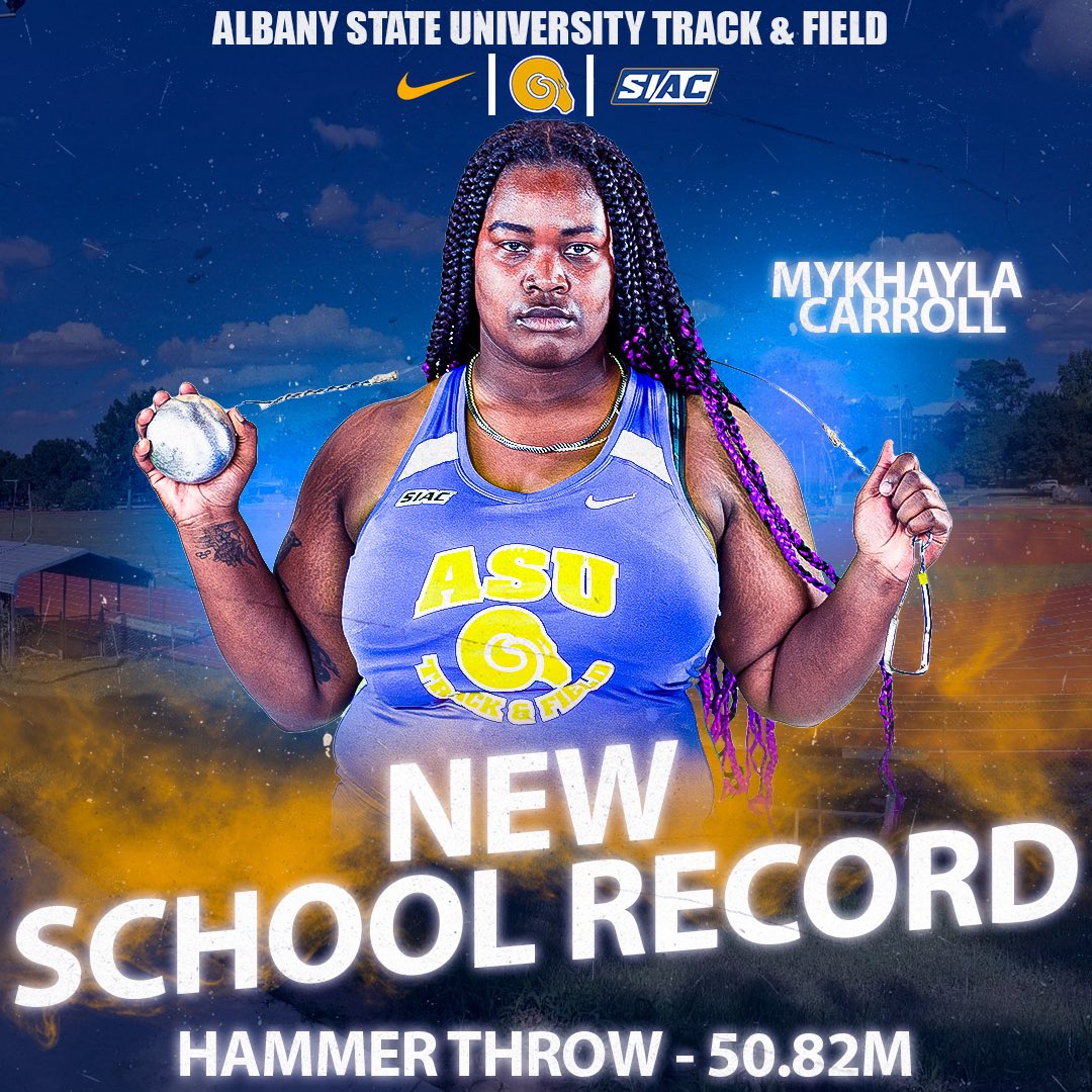 ASUTFXC's tweet photo. Records are meant to be broken and this season was filled with several record breaking performances! Congratulations to our new school record holders on their outstanding achievements this season!
#RoadToColorado #ASU | #Ramily | #ASUTF | πππ
#HBCUtrackandfield https://t.co/yhGxye1i4P