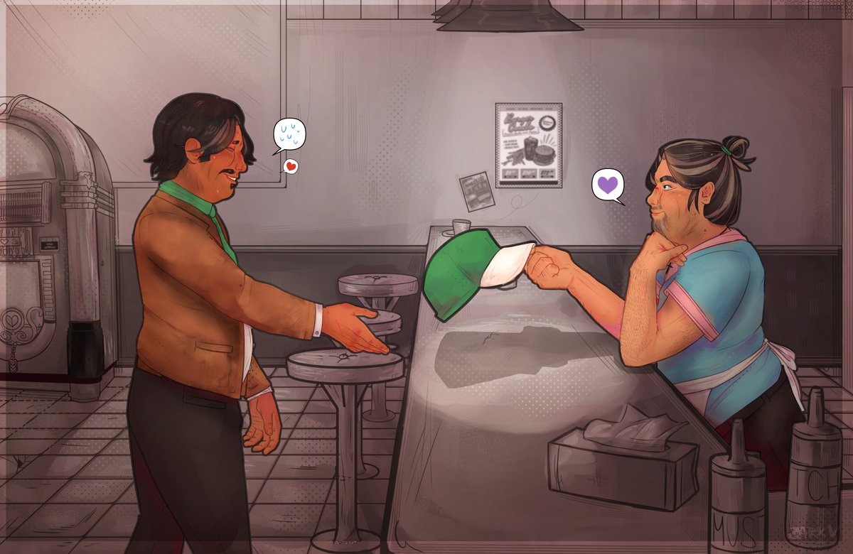 alt version of that one drawing cause why not
____ 
#rdr2 #rdr2oc #javierescuella