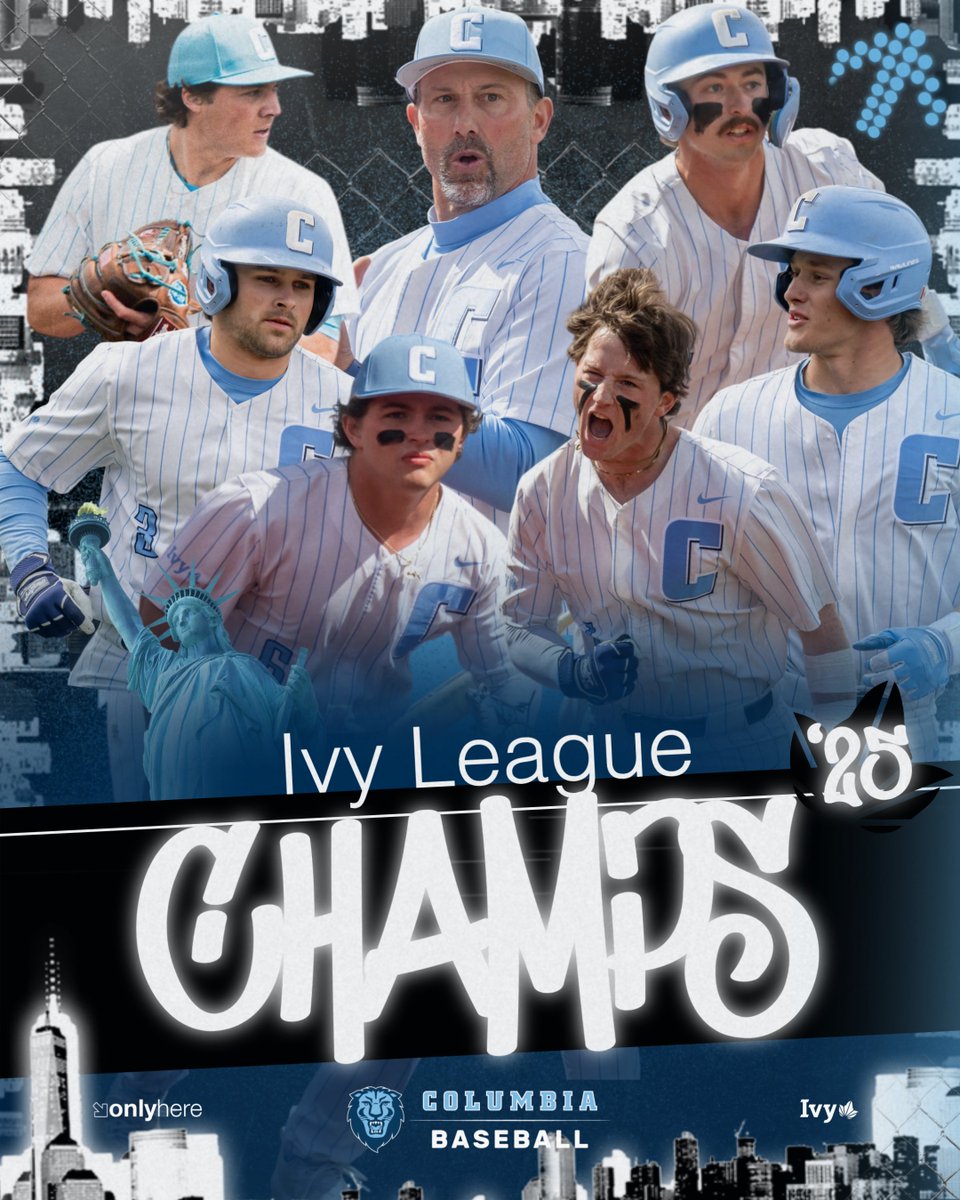 🏆 𝑪𝑯𝑨𝑴𝑷𝑰𝑶𝑵𝑺 𝑨𝑮𝑨𝑰𝑵!!! 🏆

The Lions go 🔙 2️⃣ 🔙 and lock in their 17th Ivy League title! 

#RoarLionRoar 🦁 // #OnlyHere 🗽