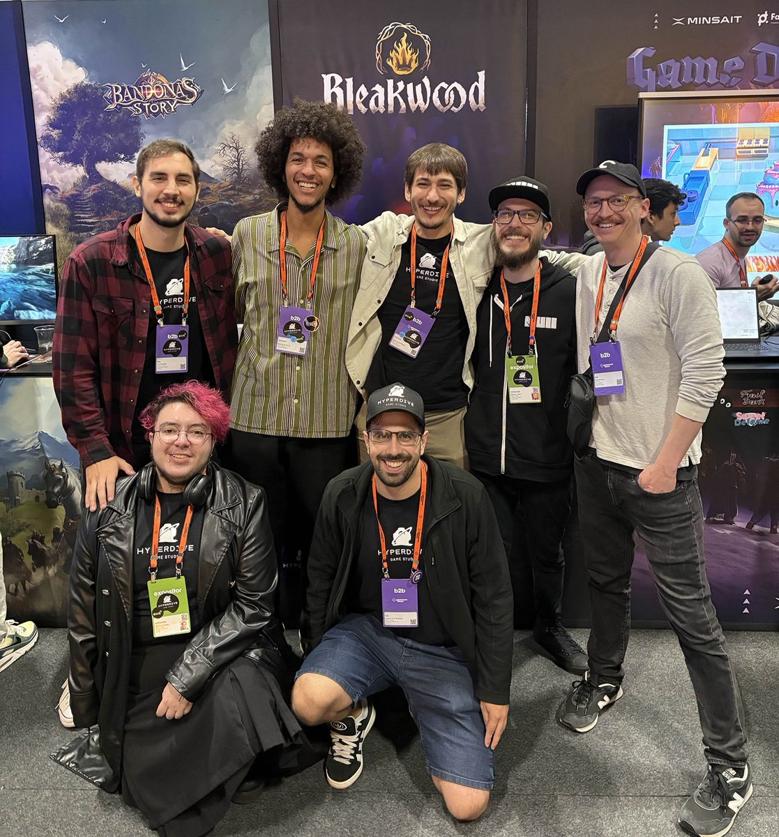 HyperDiveStudio's tweet image. Honored to have been part of #gamescomlatam this year 👏 It was a pleasure seeing everyone and their wonderful games!
Don’t forget to wishlist Bleakwood and stay updated! store.steampowered.com/app/3021800/Bl…