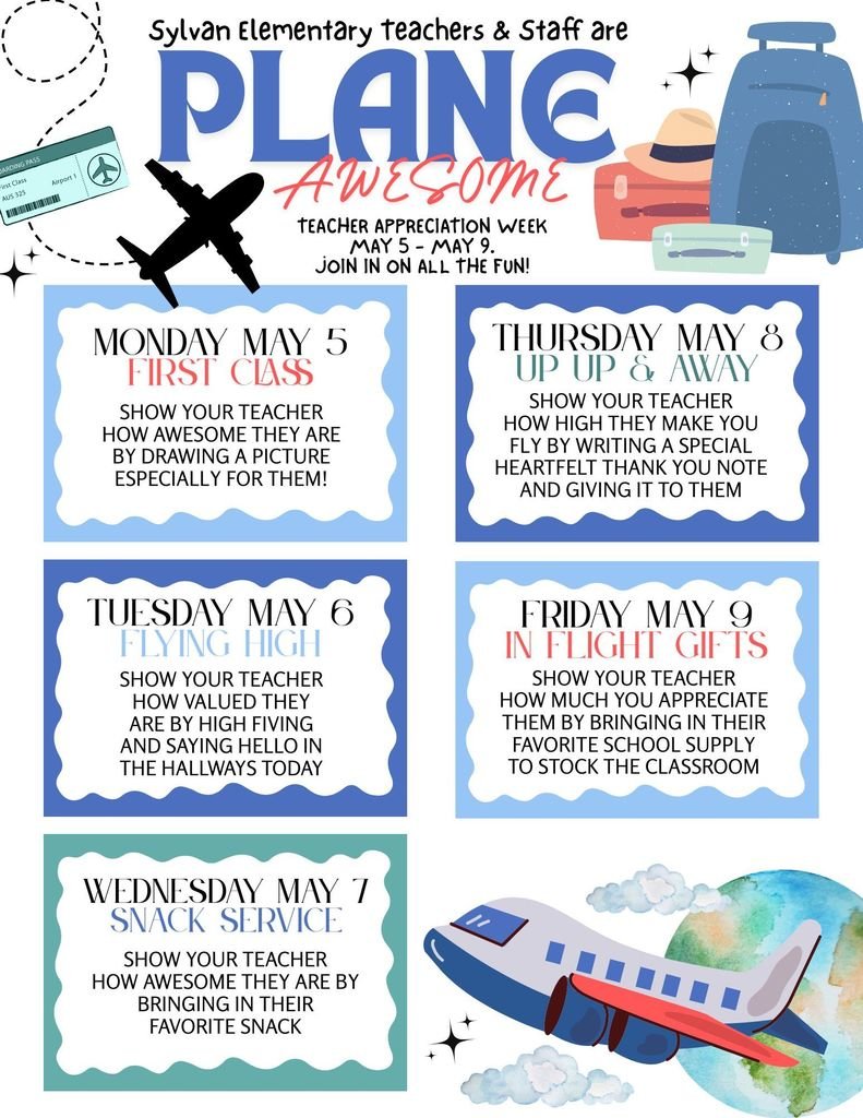 Don’t forget, this week is Teacher Appreciation Week!