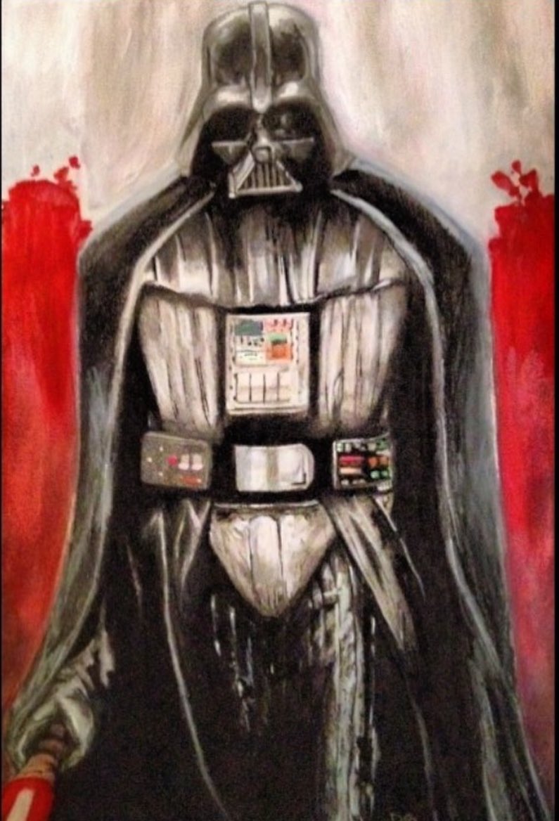 DB__Artistry's tweet photo. Old watercolor artwork #starwars #darthvaderart  #darthvader #watercolor #watercolorpainting #watercolorart #darkside #MayThe4thBeWithYou https://t.co/CpWMQ65bKP