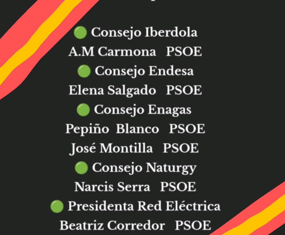 ‼️La culpa del apagón es de las empresas privadas 👇
¿Qué os parece ??