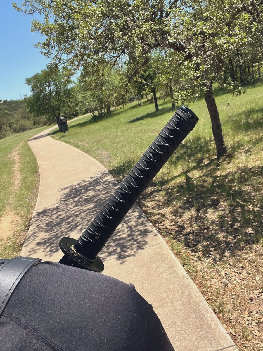 "We never see you at the bars"

Okay?? I never see you wielding katana at the park