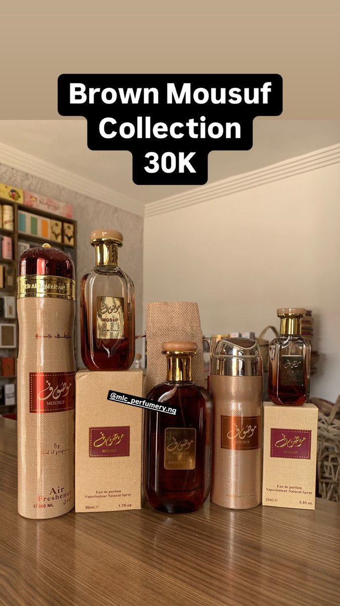 MLC_PERFUMERY's tweet photo. Mousuf 
Kindly dm: 08163871505 https://t.co/P5GLyuXktS