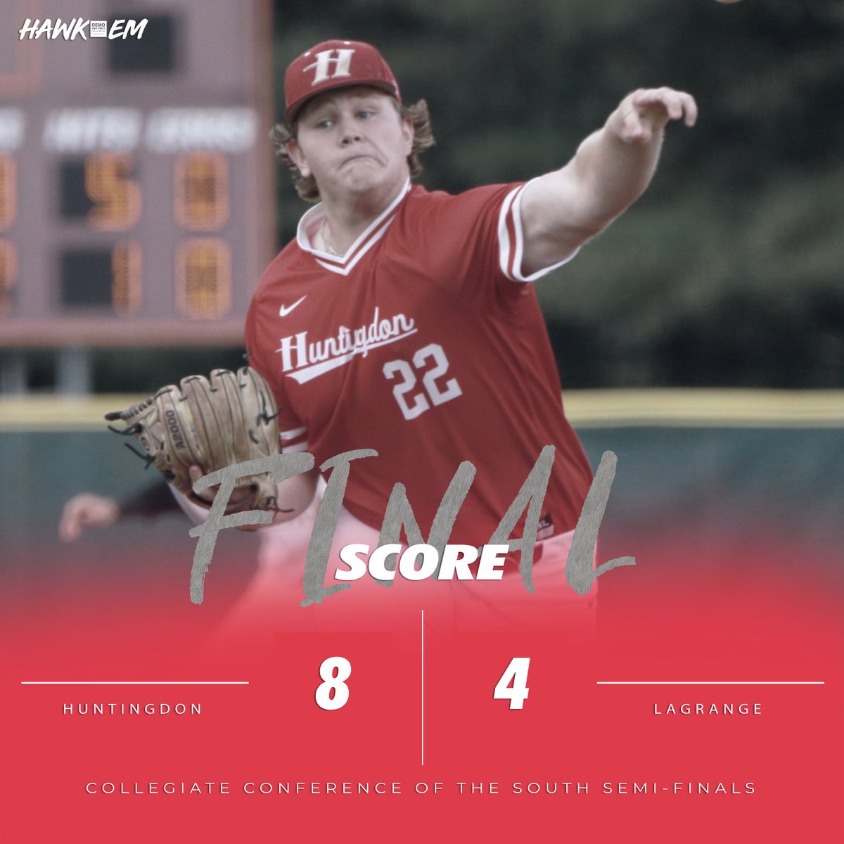 The Hawks take down LaGrange to advance to the CCS Championship Game!

#hawkem