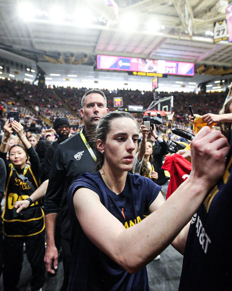 The Sporting News (@sportingnews) on Twitter photo Caitlin Clark's return to Iowa for the Fever's preseason game has an average ticket price of $670 💰
That's the highest price on record for ANY WNBA game since 2015.
(via <a href="/VividSeats/">Vivid Seats</a>) Caitlin Clark's return to Iowa for the Fever's preseason game has an average ticket price of $670 💰
That's the highest price on record for ANY WNBA game since 2015.
(via <a href="/VividSeats/">Vivid Seats</a>)