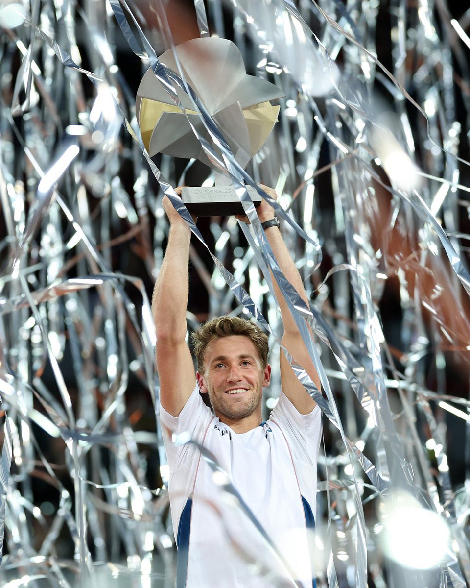 rnadalacademy's tweet image. Congratulations @CasperRuud98!
@MutuaMadridOpen 🏆 Champion!

VAMOOOOOS‼️