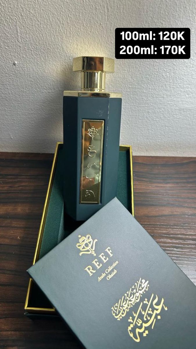 MLC_PERFUMERY's tweet photo. REEF PERFUMES 
Kindly dm: 08163871505 https://t.co/z7RBKZOMfZ