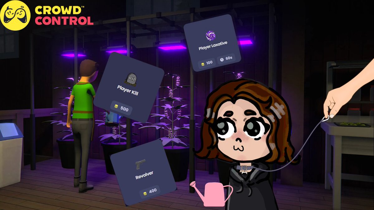 We're Live now on Twitch and Youtube, Being Forced to Make Drugs in a Secluded Basement by My Partner and Chat?!?

Come join the chaos in Schedule I, with crowd control activate!