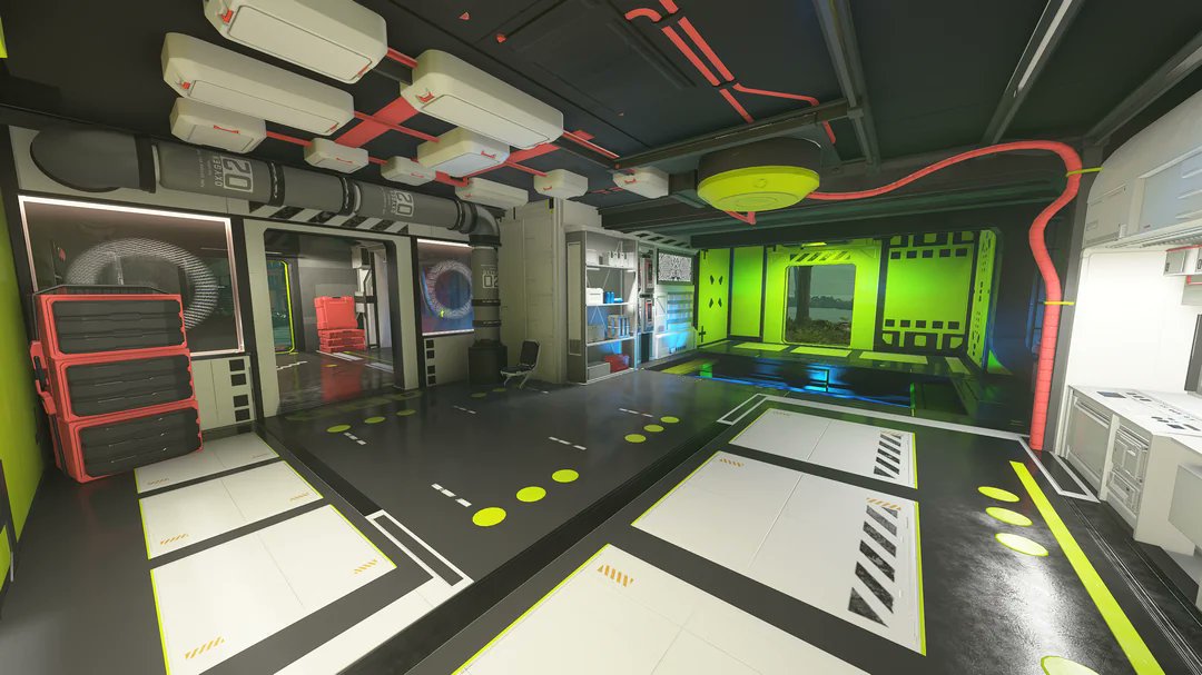 MarathonIntel's tweet image. Marathon inspired map made inside Halo Infinite by @ZaddyHammer.