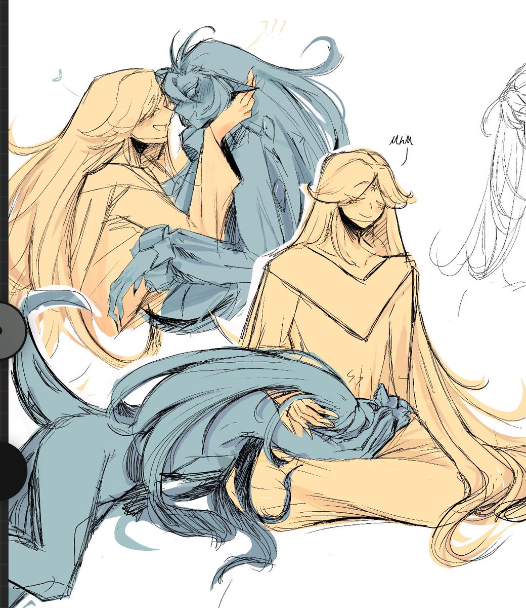 purelyurea's tweet image. Pvsm Sketches(- ‿ -) #pureshadow #shadowvanilla