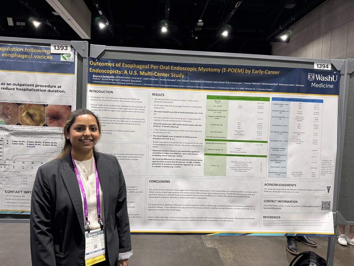 Nick Davidson (@nodgastro) on Twitter photo Our superstar future Chief Resident Bhavna Guduguntia reassuring us that early career IE junior faculty have great outcomes with POEM. Thanks to <a href="/AhmadBazarbashi/">Ahmad N. Bazarbashi أحمد بازارباشي</a> for great mentoring. Another future GI Fellow!! <a href="/WashUMedGastro/">WashU Medicine Division of Gastroenterology</a> Our superstar future Chief Resident Bhavna Guduguntia reassuring us that early career IE junior faculty have great outcomes with POEM. Thanks to <a href="/AhmadBazarbashi/">Ahmad N. Bazarbashi أحمد بازارباشي</a> for great mentoring. Another future GI Fellow!! <a href="/WashUMedGastro/">WashU Medicine Division of Gastroenterology</a>