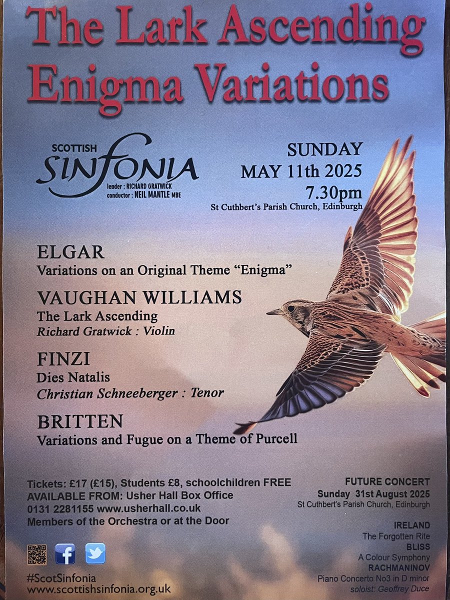 Rebecca Lawrence (@rebecca99lt) on Twitter photo Looking forward to playing in this next weekend!
Great practice this afternoon - exhausted…
<a href="/ScotSinfonia/">Scottish Sinfonia</a> Looking forward to playing in this next weekend!
Great practice this afternoon - exhausted…
<a href="/ScotSinfonia/">Scottish Sinfonia</a>