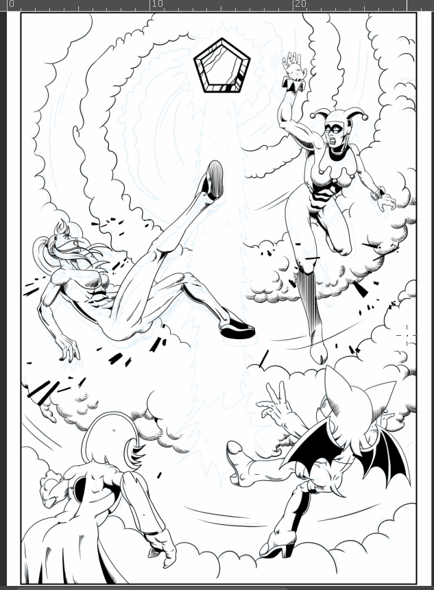 adrianforni1's tweet photo. I made some improvements in this page, so, the line art is taking me more work and time, but i think this look better than the previous sketch.
#lineart #HarleyQuinn #SamusAran #RougeTheBat #gardevoir #comic #comicsart #Gemstar #opencommissions #drawingart #Pokemon #metroidvania https://t.co/vUhnRXRuvD