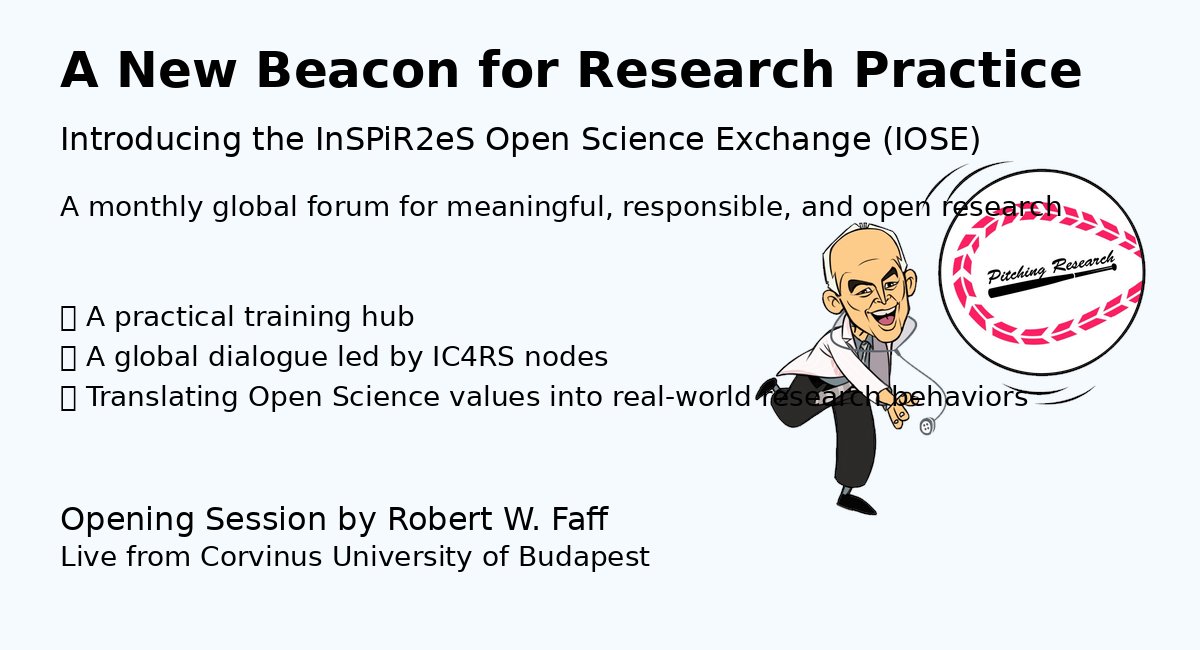 Check out my latest article: 🔭 A New Beacon for Research Practice ...
Introducing the InSPiR2eS Open Science Exchange (IOSE) 🌐🧭📚 linkedin.com/pulse/new-beac… via <a href="/LinkedIn/">LinkedIn</a>