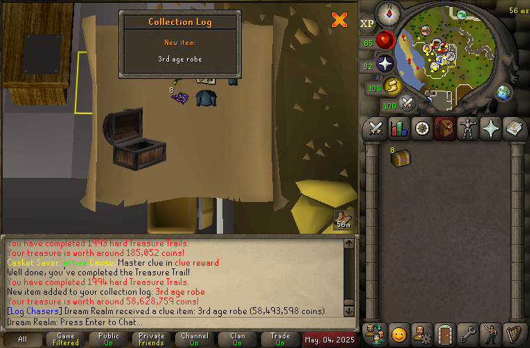 WeDontEnd's tweet photo. 3rd age robe and 3rd age druidic robe top https://t.co/IUH4ysiNqf