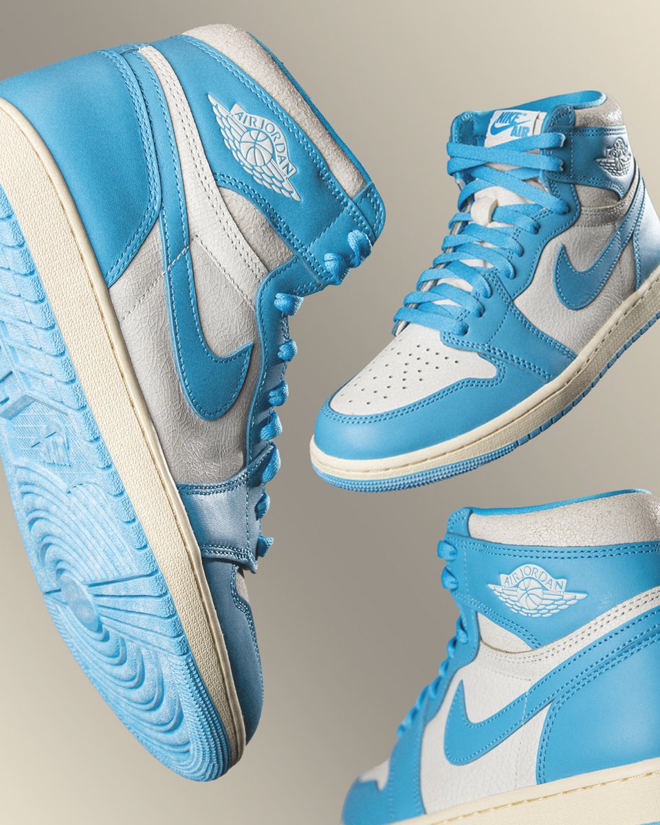 jordan 1 mid mixed textures blue footlocker