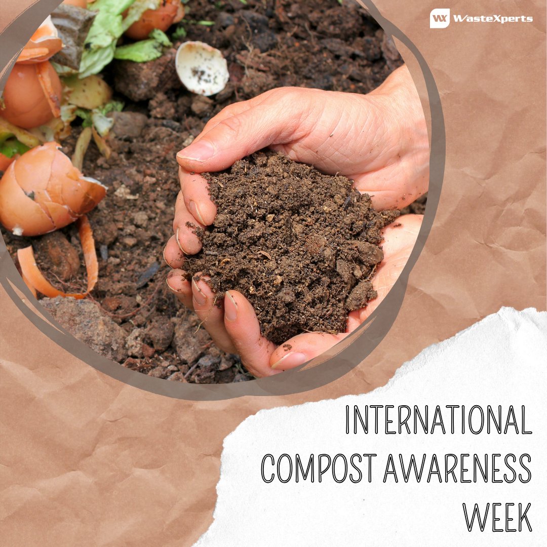 Wastexperts's tweet image. It’s International Compost Awareness Week (May 4–10)!  This week reminds us that managing organic waste responsibly doesn’t just benefit the planet—it creates cleaner communities and healthier ecosystems. ow.ly/G8zg50VKPTb 

#CompostAwarenessWeek #WasteXperts
