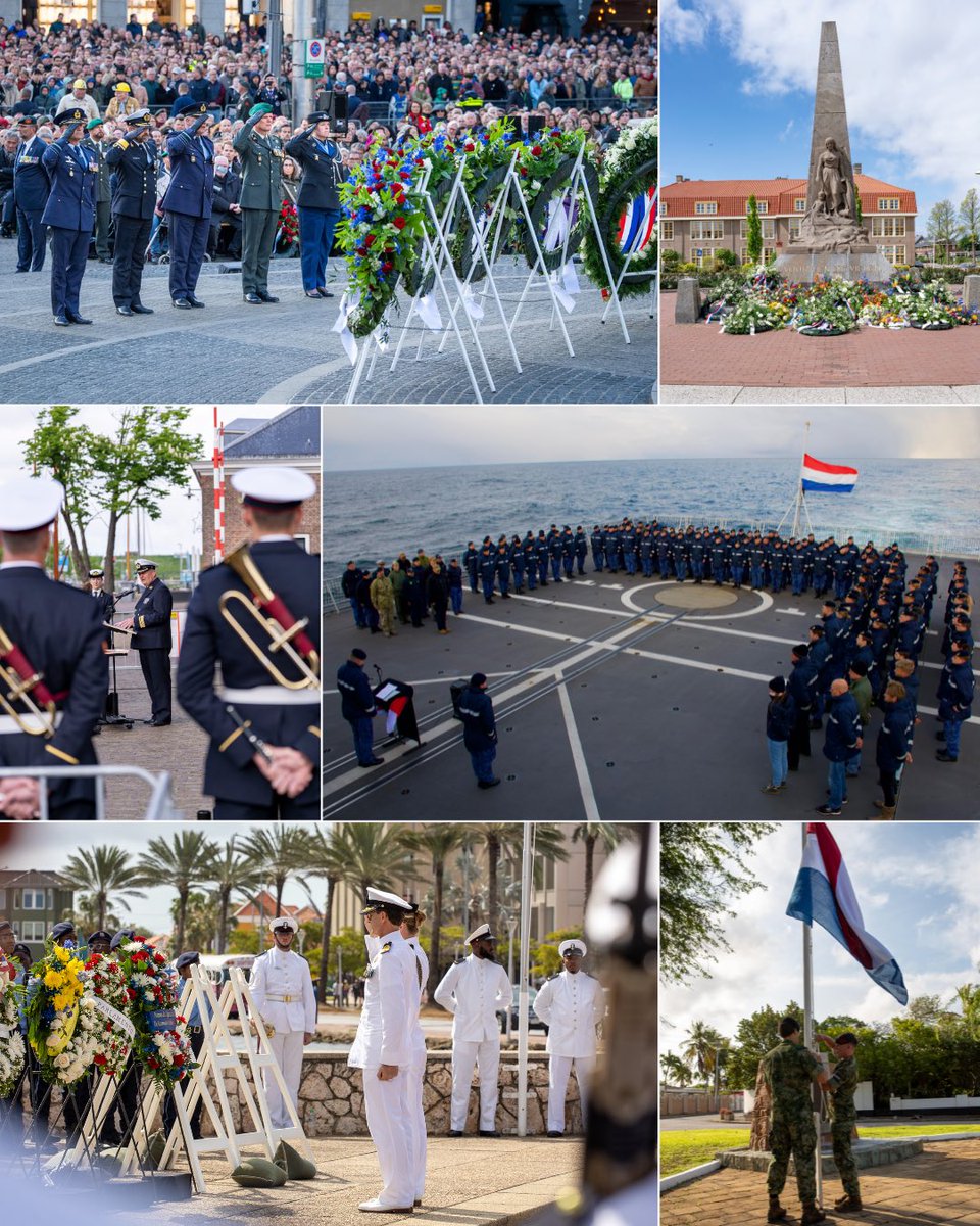 Vrijheid is niet vanzelfsprekend. Toen niet en nu niet. Vandaag staan wij stil bij hen die het hoogste offer brachten voor onze vrijheid. Van Den Helder tot Curaçao, op zee en aan land. 

Opdat wij niet vergeten. 🫡
