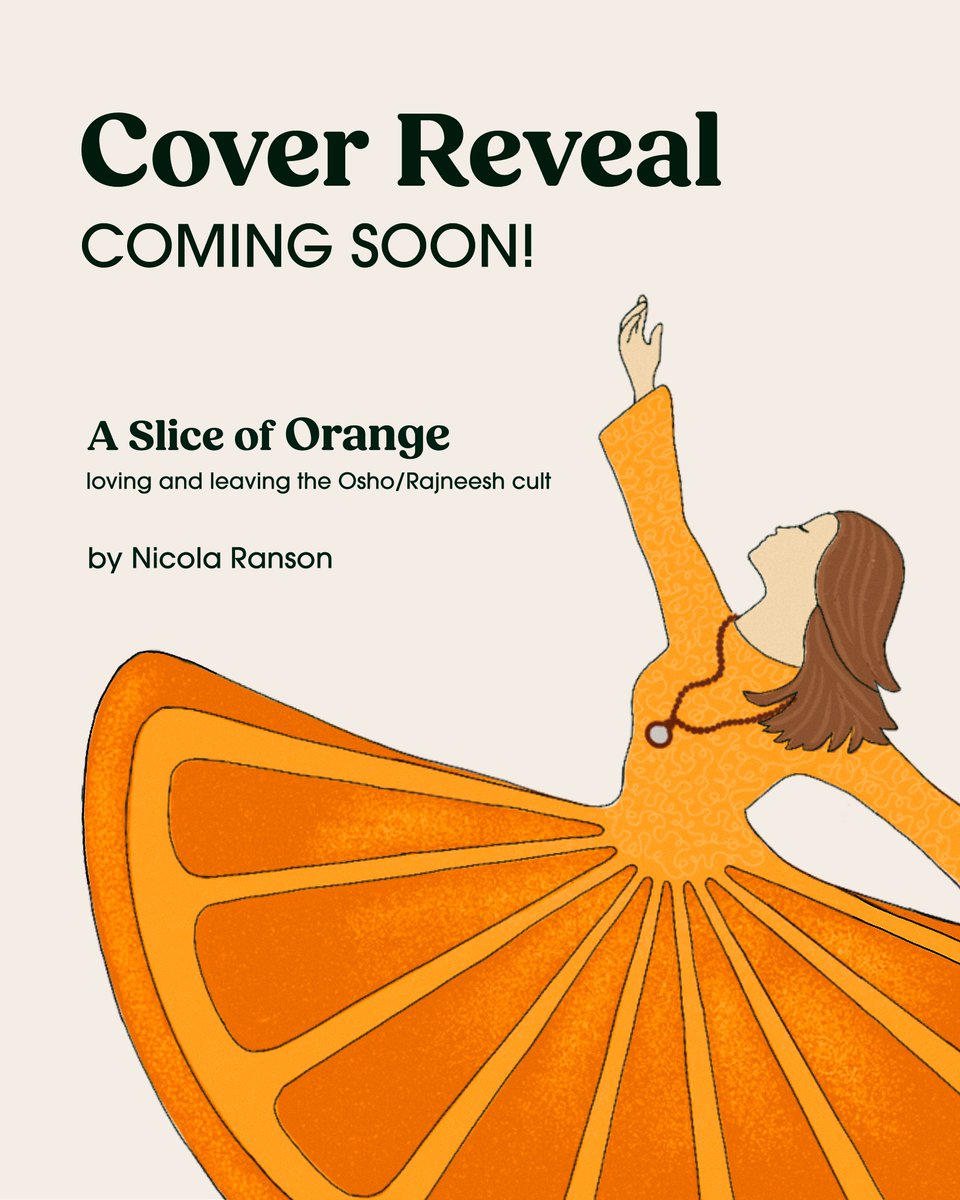 Before the headlines of bioterrorism and mass poisoning, there was simply a promise of utopia. Nicola Ranson was there—deep inside the movement. In A Slice of Orange she reveals how idealism turned to chaos. <a href="/UnsolicitedP/">Unsolicited Press</a>  12/8/26 #writersoftwitter #WritingCommunity #cult