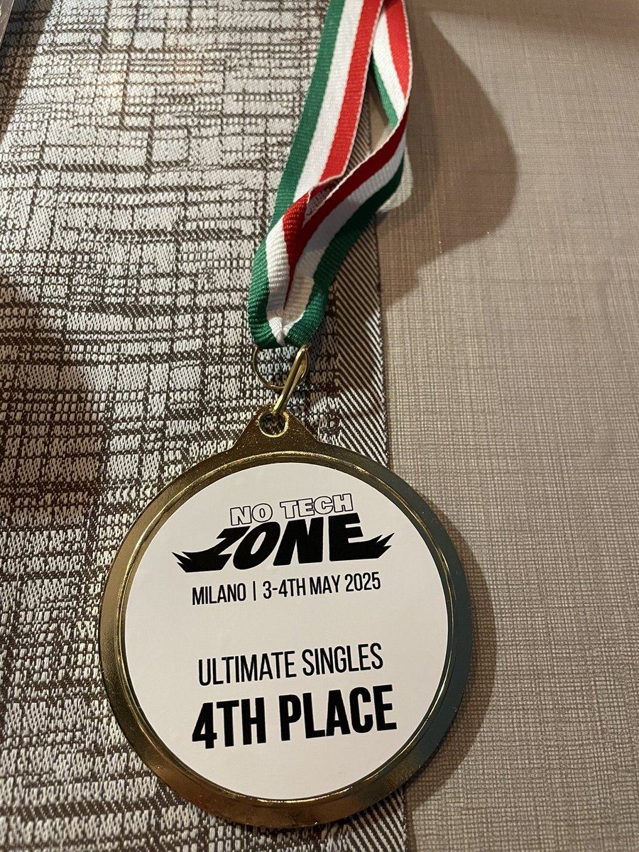 4th/200 at No Tech Zone, I REALLY wanted to do well here so I’m very happy with my performance, the Italian scene is so heartwarming ❤️