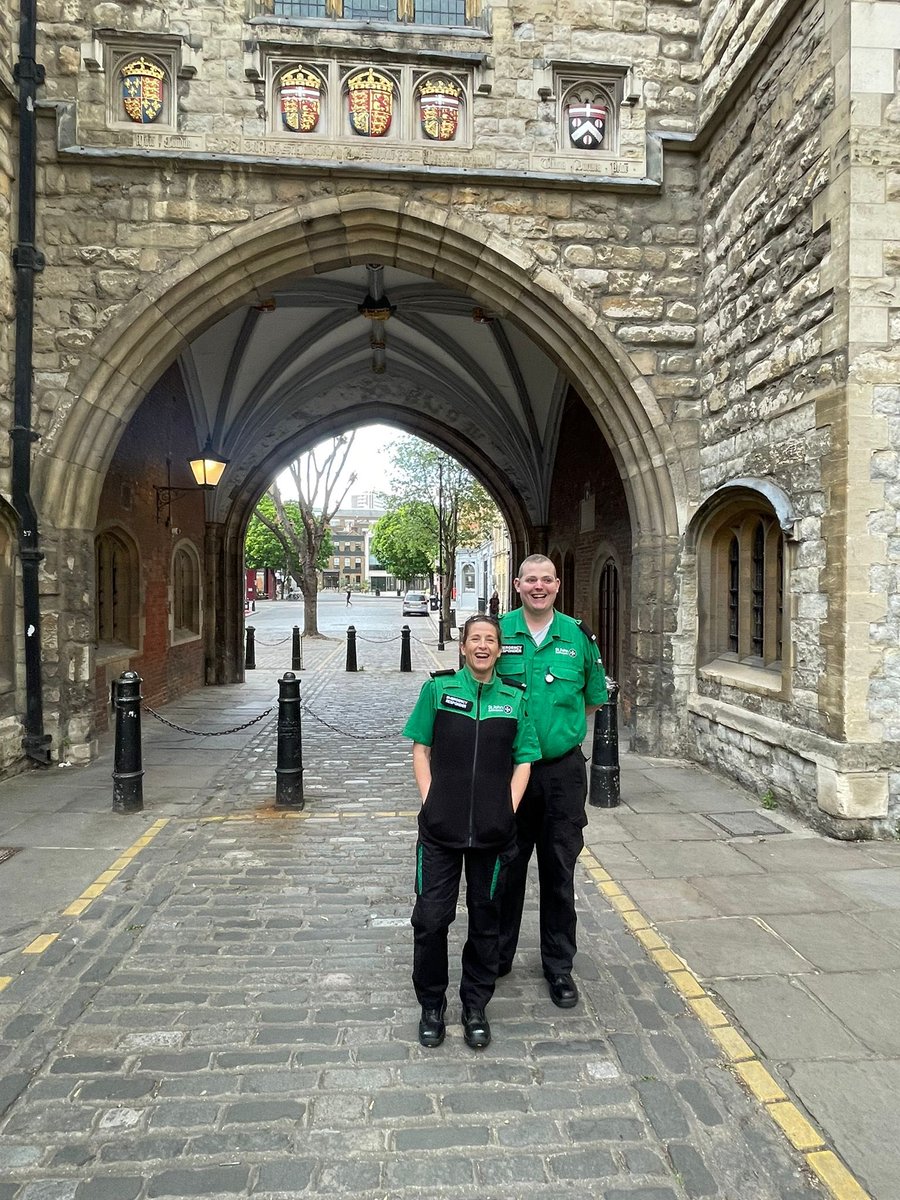 Not only covering events 
We are so proud of two of our volunteers, Rothia and Matt who after 4 gruelling days of training and assessments  have passed their Emergency Responder course today! Well done to you both we look forward to seeing you out and about helping patients 👏🎉