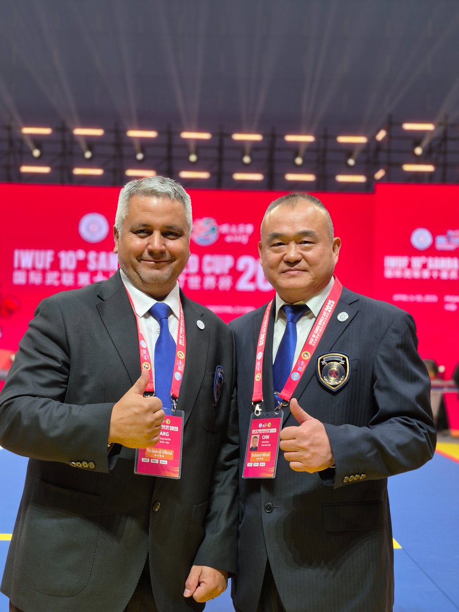 sergioosmar's tweet photo. Postales de mi reciente experiencia IWUF en la Copa del Mundo de Sanda. Jiangyin China.
Agradezco a Iwuf  x citarme como juez independiente. Un honor ser parte de este nivel de sanda.
@IWUFOfficial https://t.co/N8KAnCWUSu