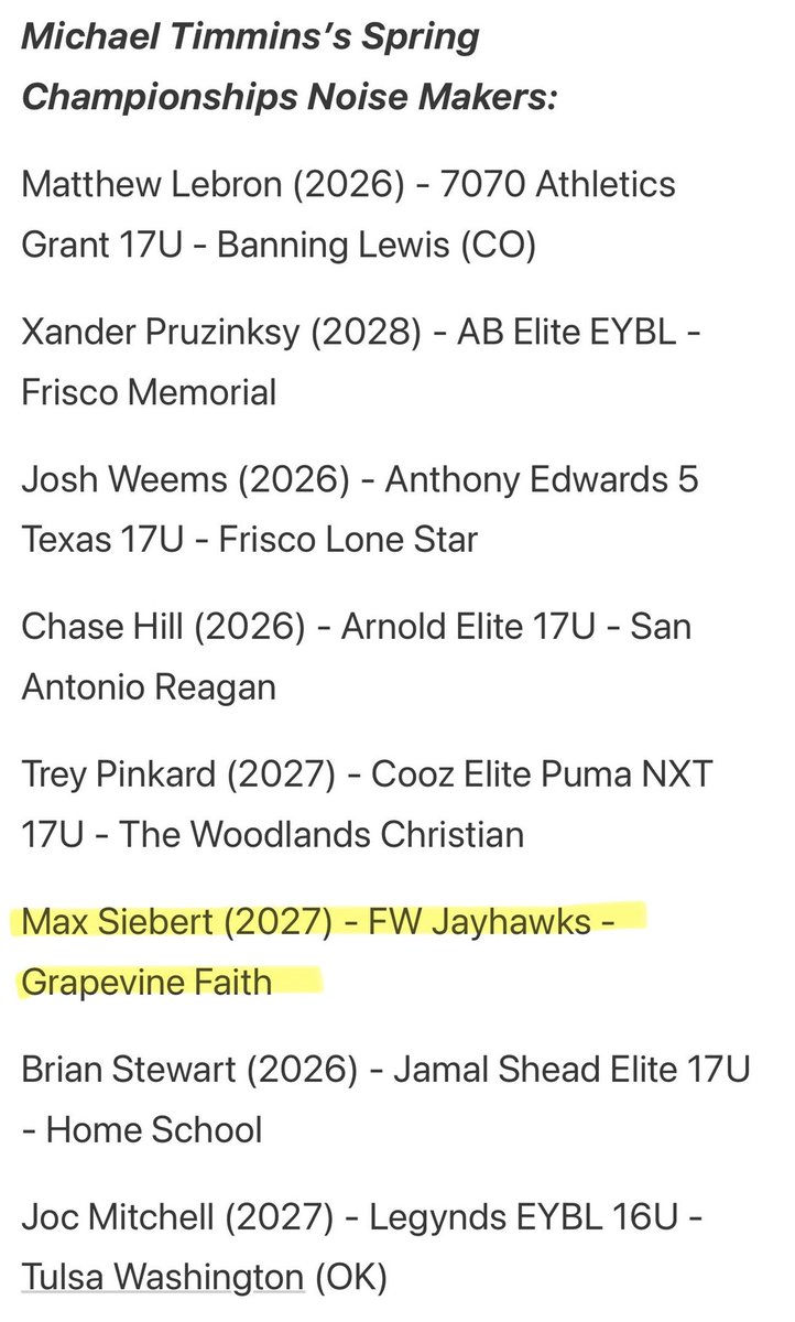 MaxSiebert30's tweet image. Thanks @iFilmHoopers for the right up from @TexasHoopsGASO. @GFCSMBB @FWJayhawks @Matt_Sayman @CoachJayeDavid @GASOMass @GASOBlue @GASOLyndon