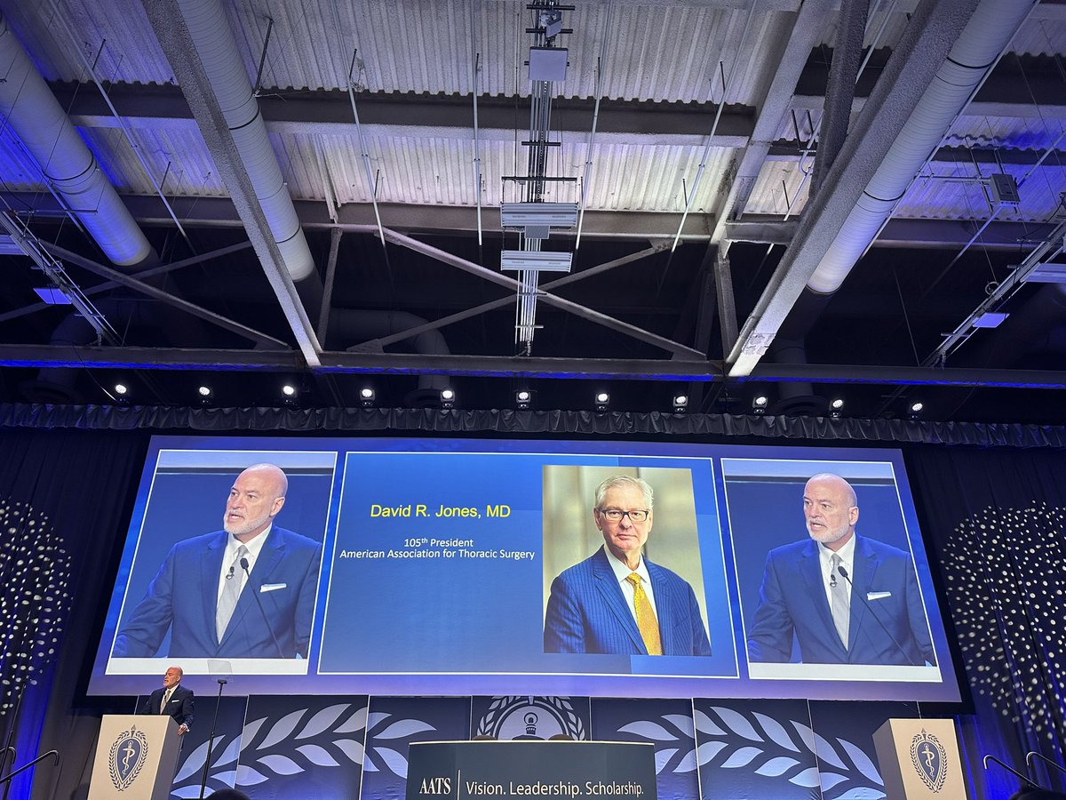 Raúl Caso-Motes, MD, MSCI (@caso_raul) on Twitter photo Excellent presidential address on scholarship in CT surgery by Dr. David Jones, 105th President of the AATS. We are incredibly lucky to call him our mentor! <a href="/MSK_Thoracic/">ThoracicSurgeryMSK</a> <a href="/AATSHQ/">AATS</a> <a href="/MSKCancerCenter/">Memorial Sloan Kettering Cancer Center</a> Excellent presidential address on scholarship in CT surgery by Dr. David Jones, 105th President of the AATS. We are incredibly lucky to call him our mentor! <a href="/MSK_Thoracic/">ThoracicSurgeryMSK</a> <a href="/AATSHQ/">AATS</a> <a href="/MSKCancerCenter/">Memorial Sloan Kettering Cancer Center</a>