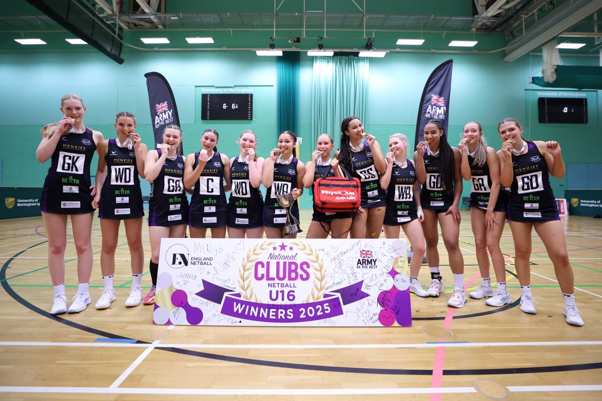 EnglandNetball's tweet image. A brilliant U16 National Clubs Finals, in association with @BritishArmyXtra 👏

🏆 @Eagles_Netball 
🥈 @KingswayPowerNc 
🥉 @BramhallJuniors