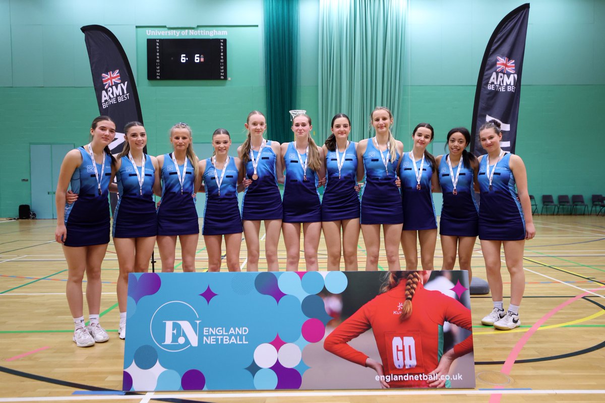 England Netball (@englandnetball) on Twitter photo A brilliant U16 National Clubs Finals, in association with <a href="/BritishArmyXtra/">BritishArmyXtra</a> 👏
🏆 <a href="/Eagles_Netball/">Eagles Netball Club</a>
🥈 <a href="/KingswayPowerNc/">KingswayPowerNC</a>
🥉 <a href="/BramhallJuniors/">Bramhall Junior Netball Club</a> A brilliant U16 National Clubs Finals, in association with <a href="/BritishArmyXtra/">BritishArmyXtra</a> 👏
🏆 <a href="/Eagles_Netball/">Eagles Netball Club</a>
🥈 <a href="/KingswayPowerNc/">KingswayPowerNC</a>
🥉 <a href="/BramhallJuniors/">Bramhall Junior Netball Club</a>