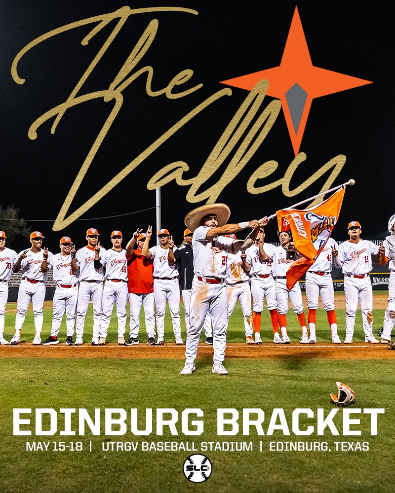 SEE YOU IN THE VALLEY

The Southland Baseball Championship Bracket Play has its first destination – Edinburg, Texas!

See you May 15-18 at UTRGV Baseball Stadium!