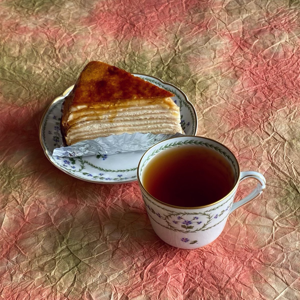 キャラメリゼの香ばしいミルクレープ
ORANGE VALLEY SECOND FLUSH
  #茶好連
