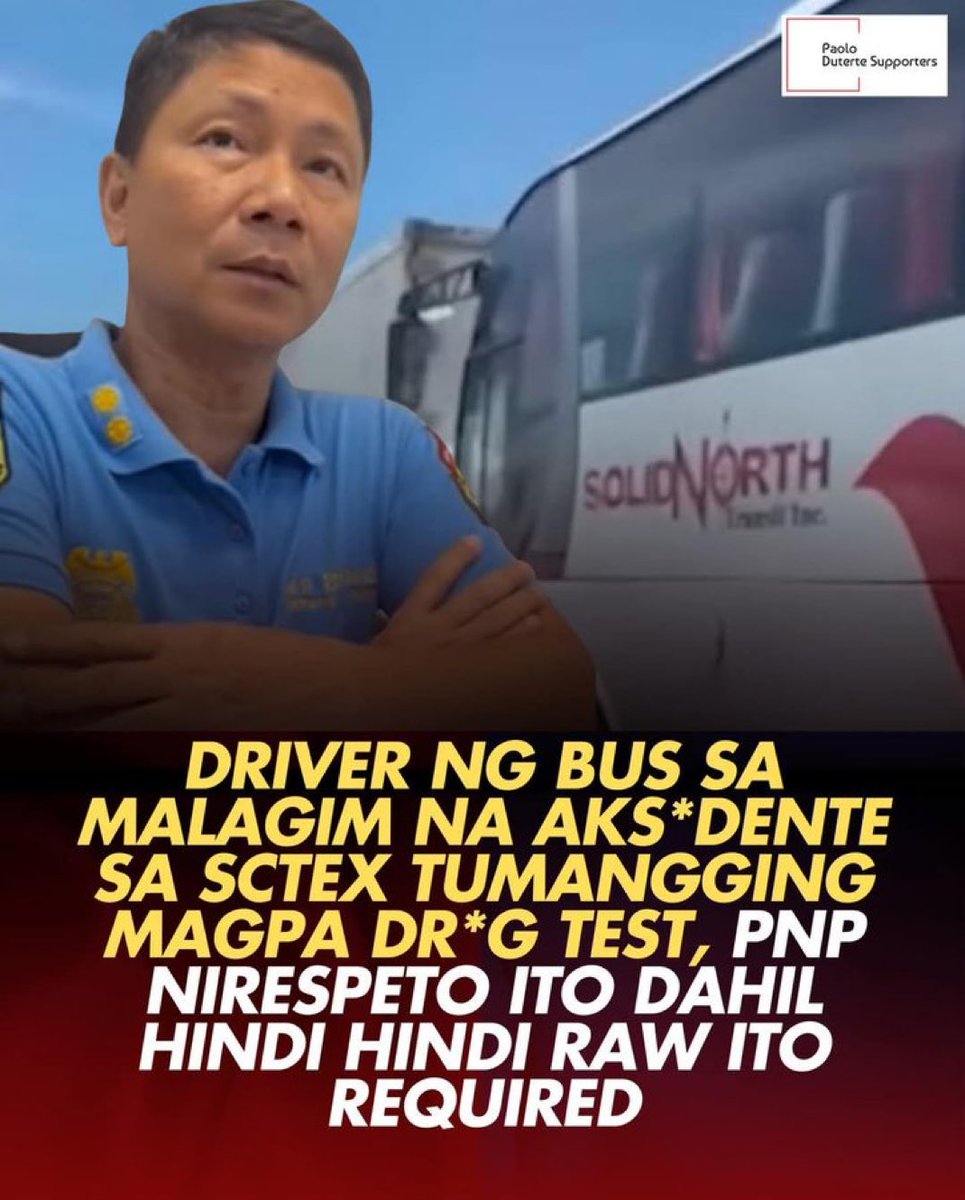 DelaCruz_M311's tweet image. #SolidSnort pala kaya di required ang #DrugTest Ang daming inosenteng namatay at naulila sa trahedya. Just connect the dot and you will get the point of story. 
ctto
