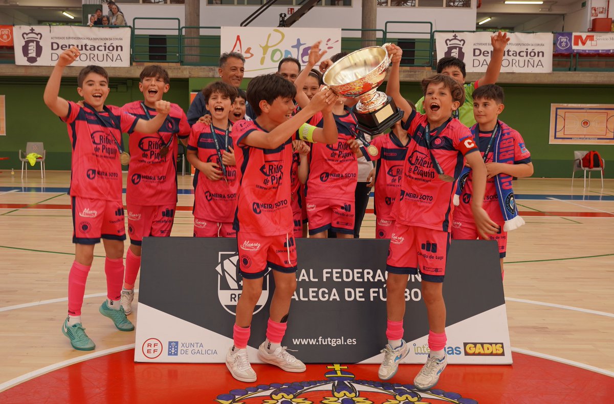 📸A final ALEVÍN foi vibrante en <a href="/AsPontes/">AsPontes</a> !

💙 Fotos do partido que decantou campións e subcampións! Parabéns a ambos! <a href="/RibeiraFS/">Club Ribeira Fútbol Sala</a> e Kompite Amor de Dios

#futsal